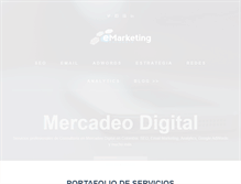 Tablet Screenshot of emarketingcolombia.com